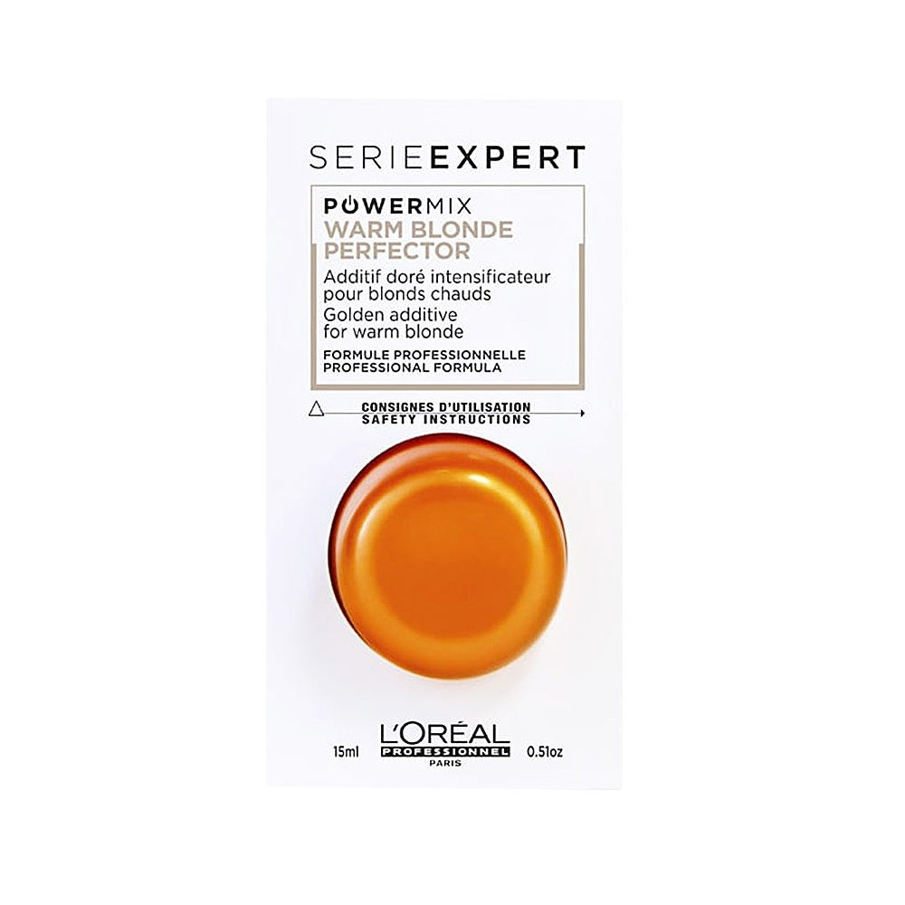L'Oreal Professionnel, Serie Expert PowerMix Shot, Tratament cu cremă pentru păr, Blond cald, 15 ml